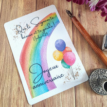 Charger l'image dans la galerie, Carte joyeux anniversaire et verset biblique