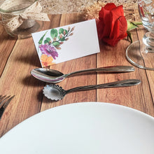 Charger l'image dans la galerie, Marque-places fleuri aquarelle