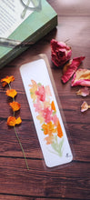 Charger l'image dans la galerie, Marque-page plastifié fleurs aquarelle