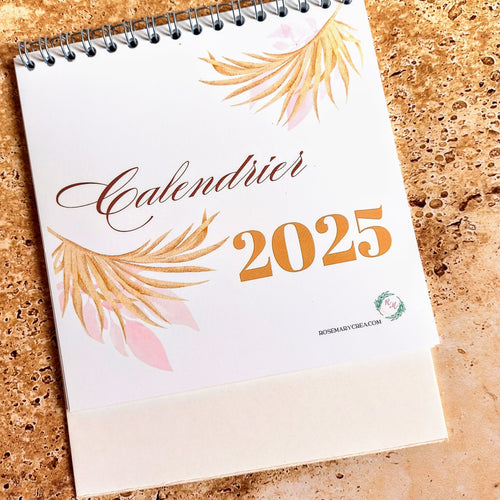 Calendrier 2025 aquarelle